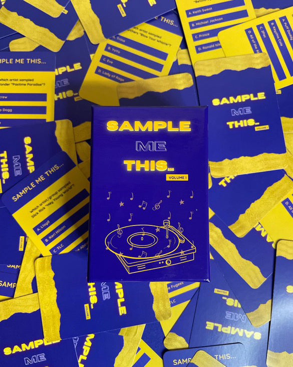 “Sample Me” The Trivia Game that Hits All the Right Notes!